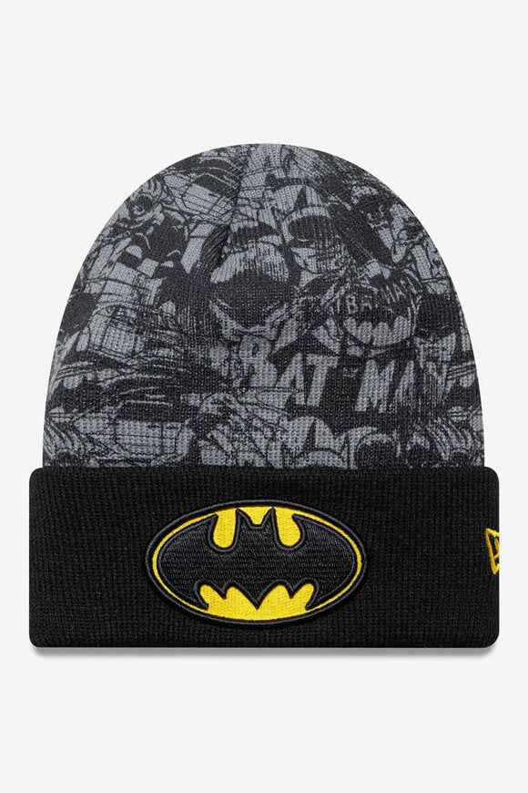 Beanie - Grey + Black + Yellow