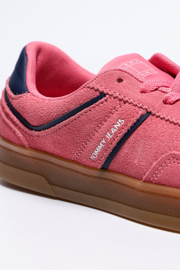 The Greenwich Suede Sneaker - Preppy Pink