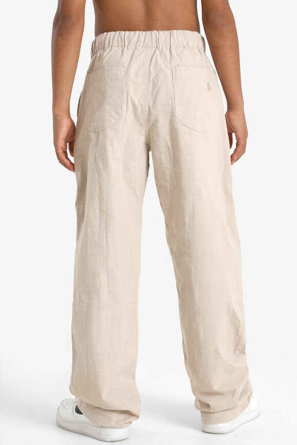 Leinenhose - Beige