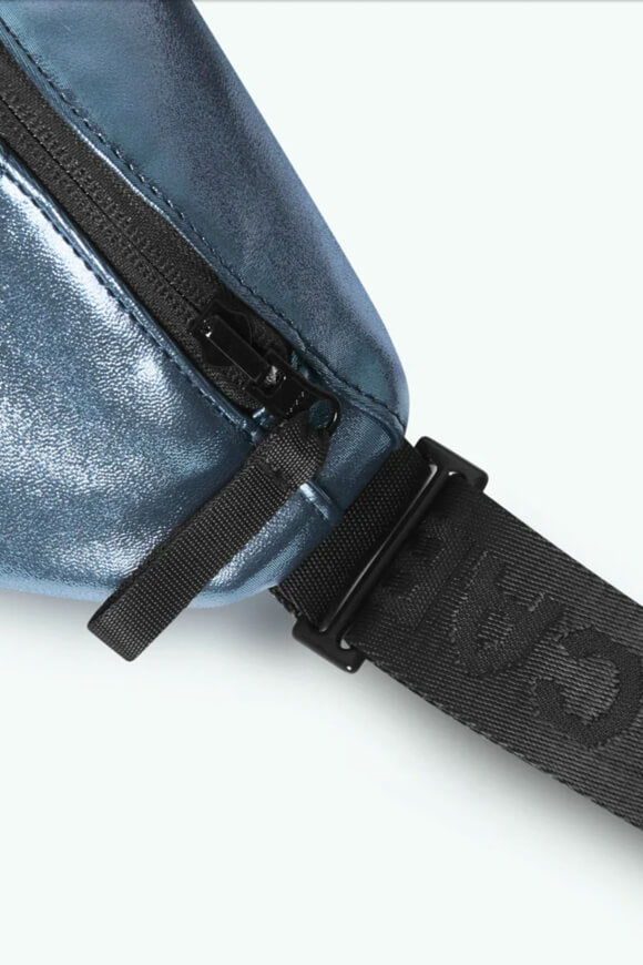 Larissa Wendbare Bauch / Umhängetasche - Navy Iridescent