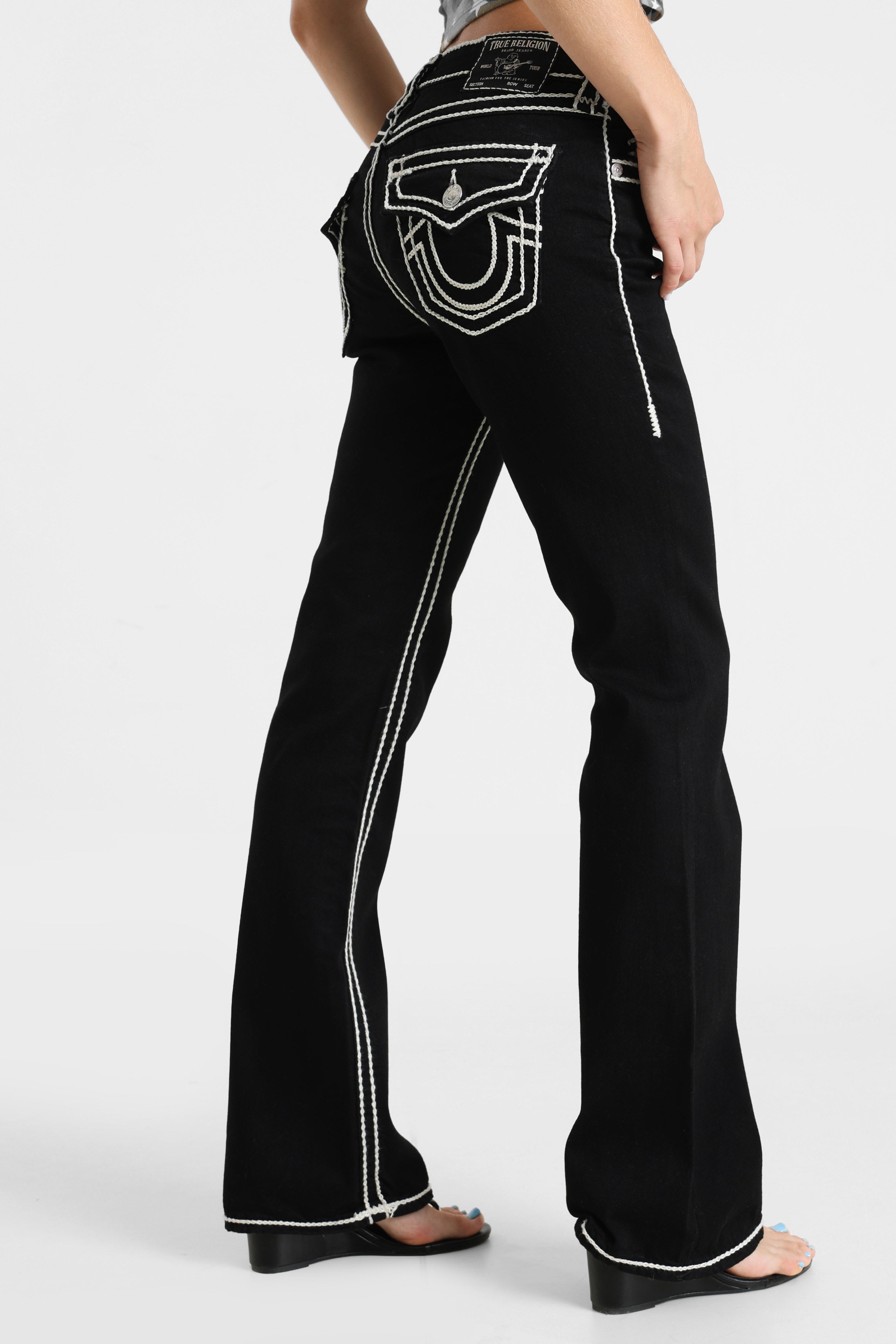 Becca bootcut jeans - Black Rinse
