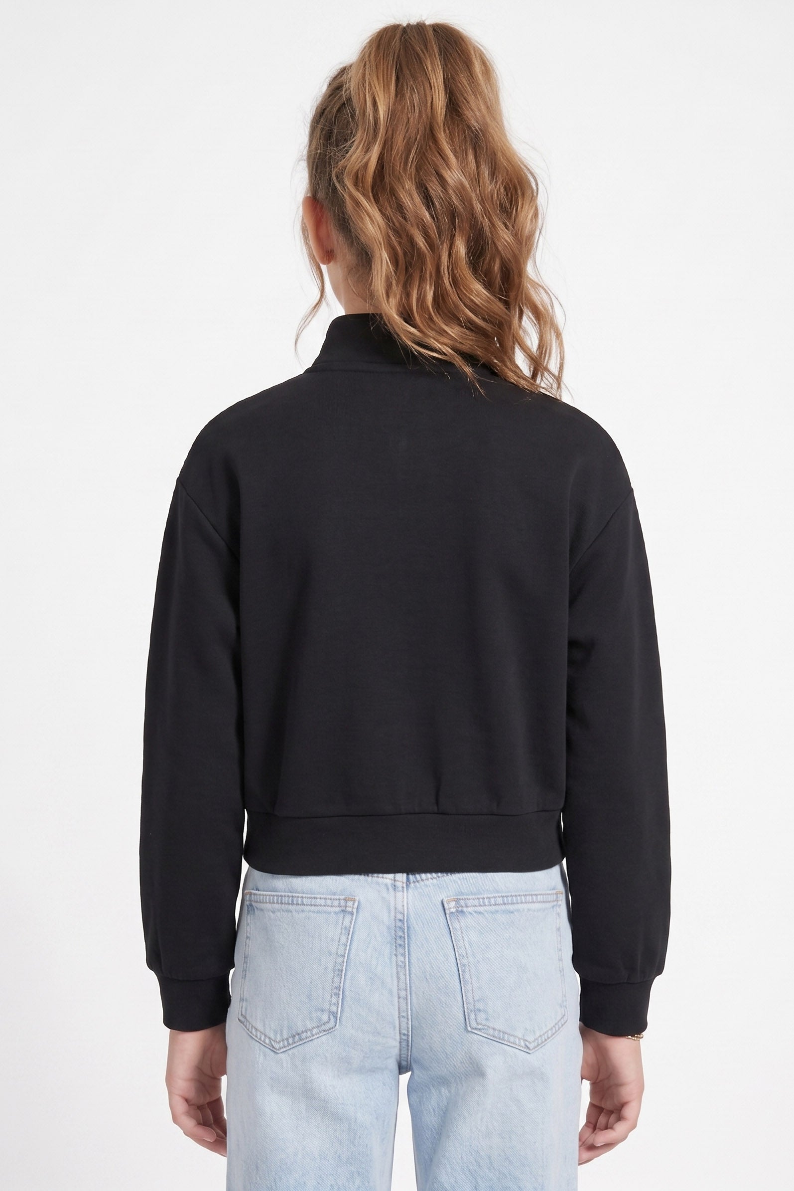 Sweatjacke - Jet Black