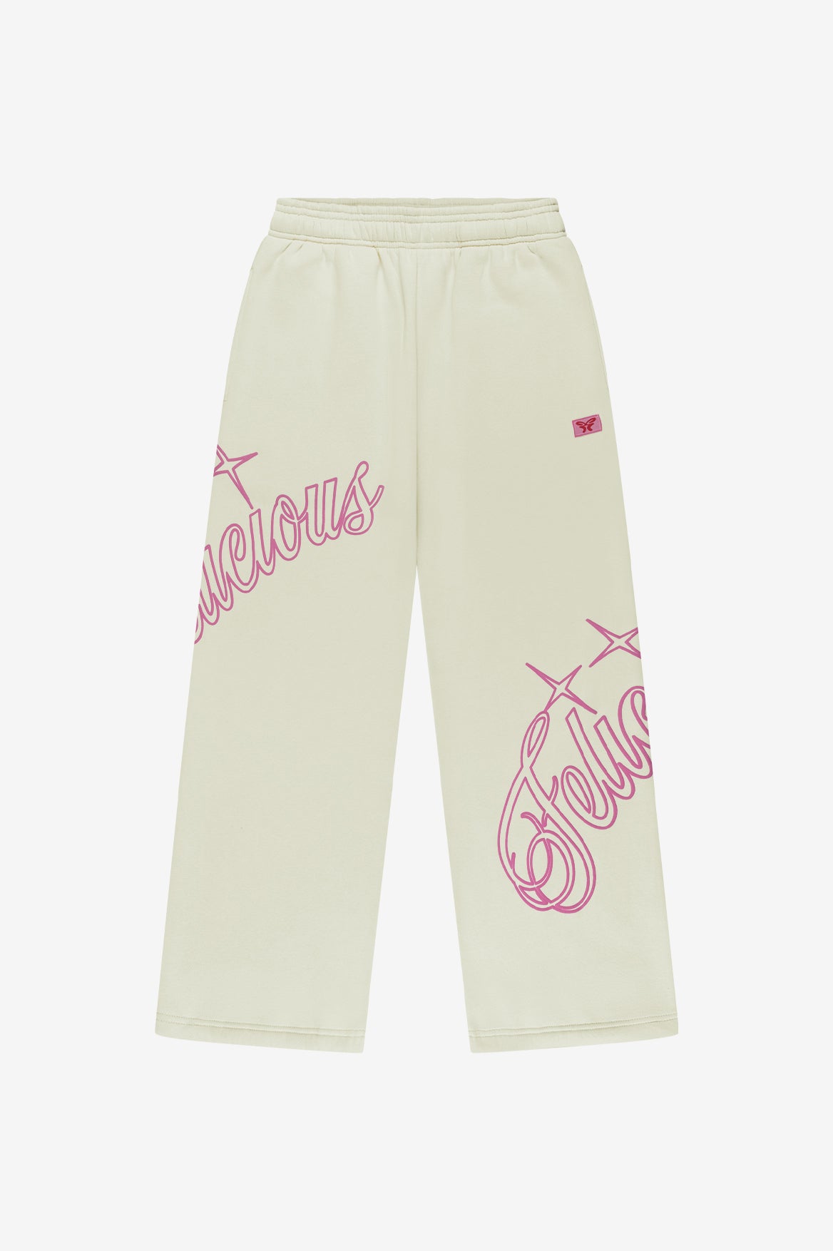 Star sweatpants - Cream