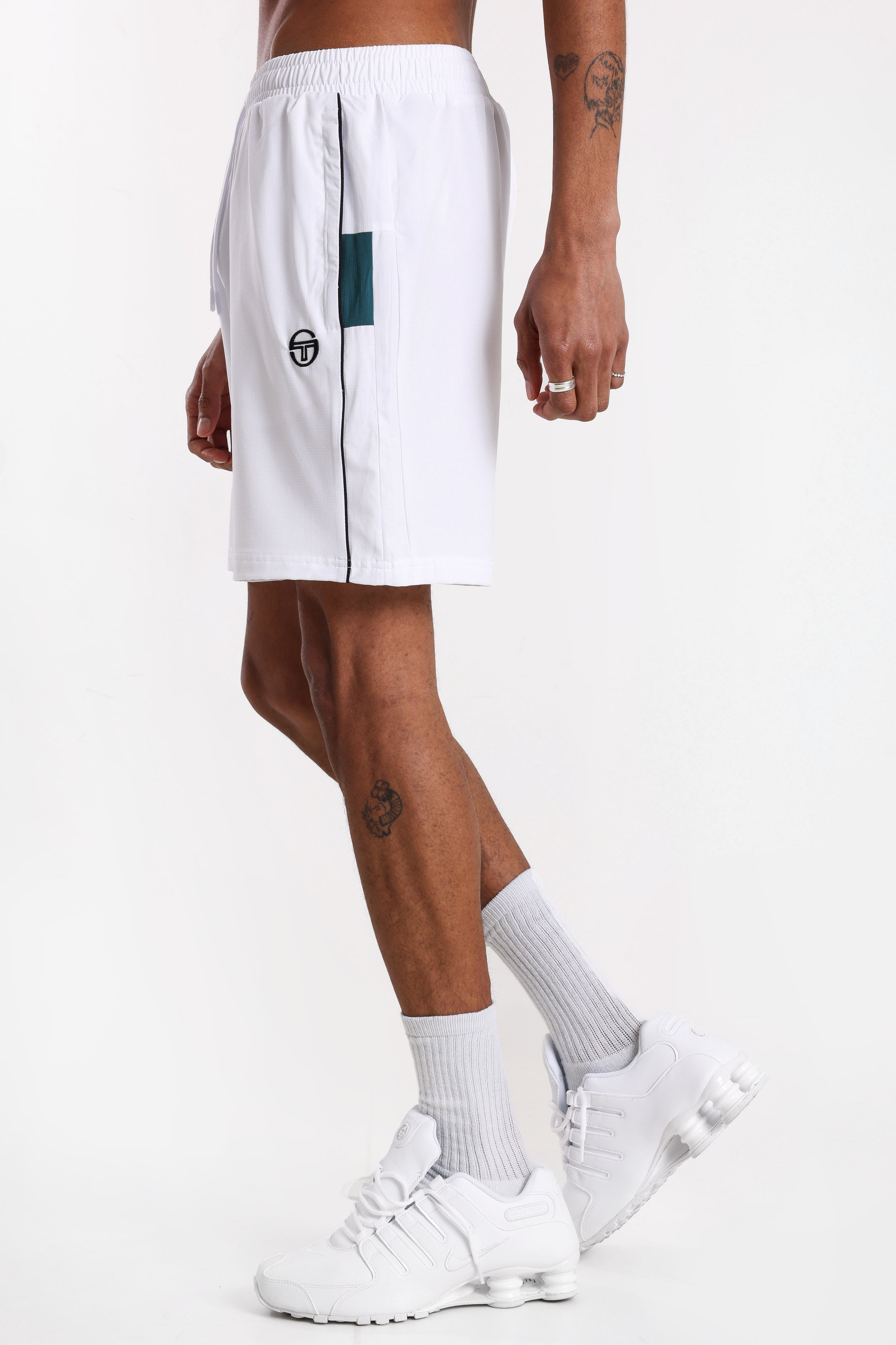 Caspio Trainingsshorts - White