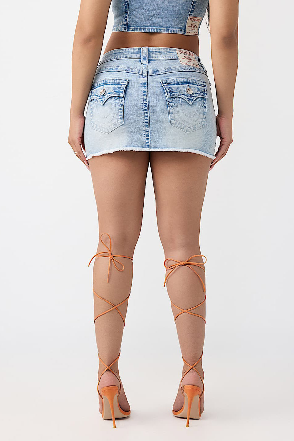 Sadie mini jupe en jean - Freckle Wave