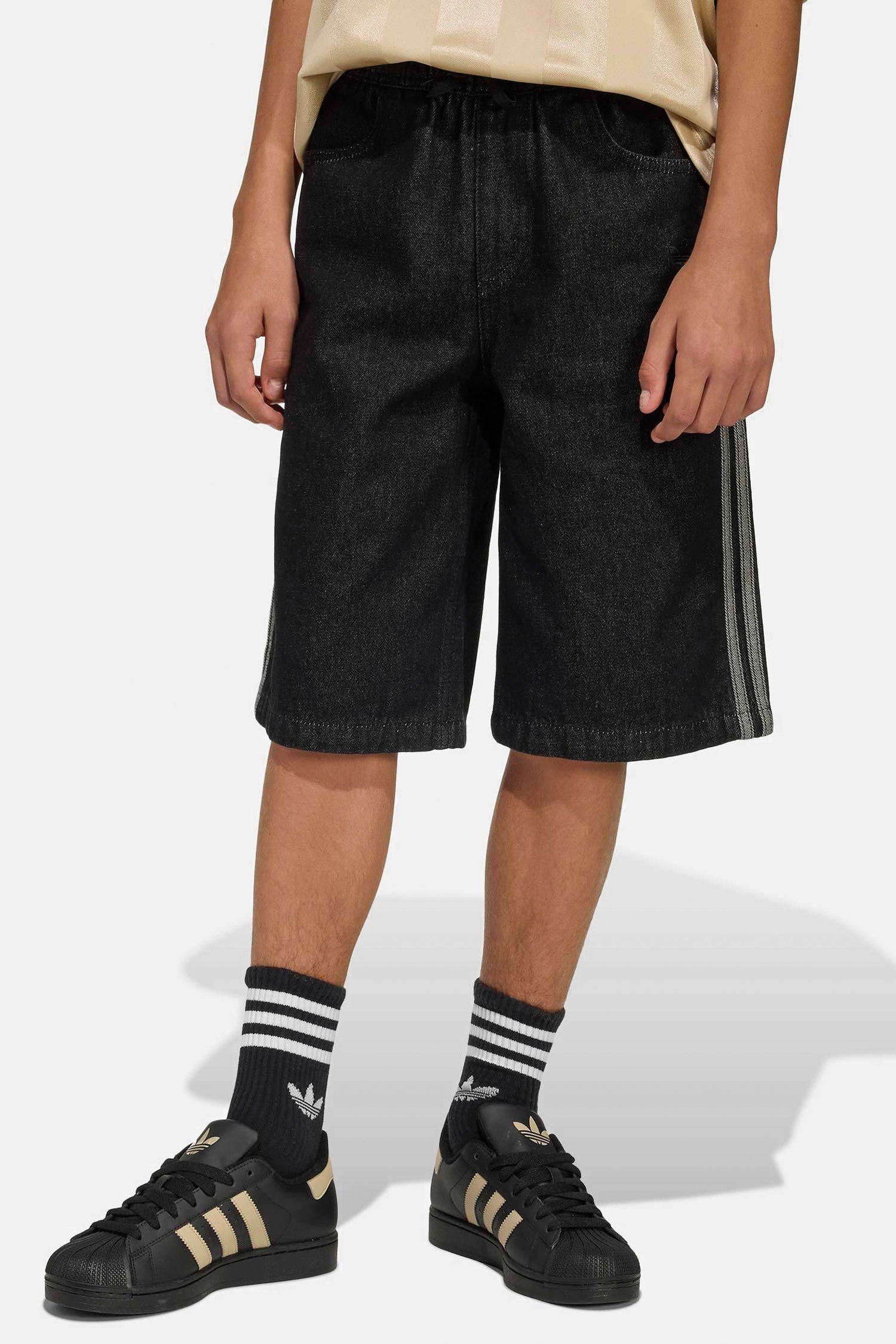 Jeans Bermudashorts - True Black Denim