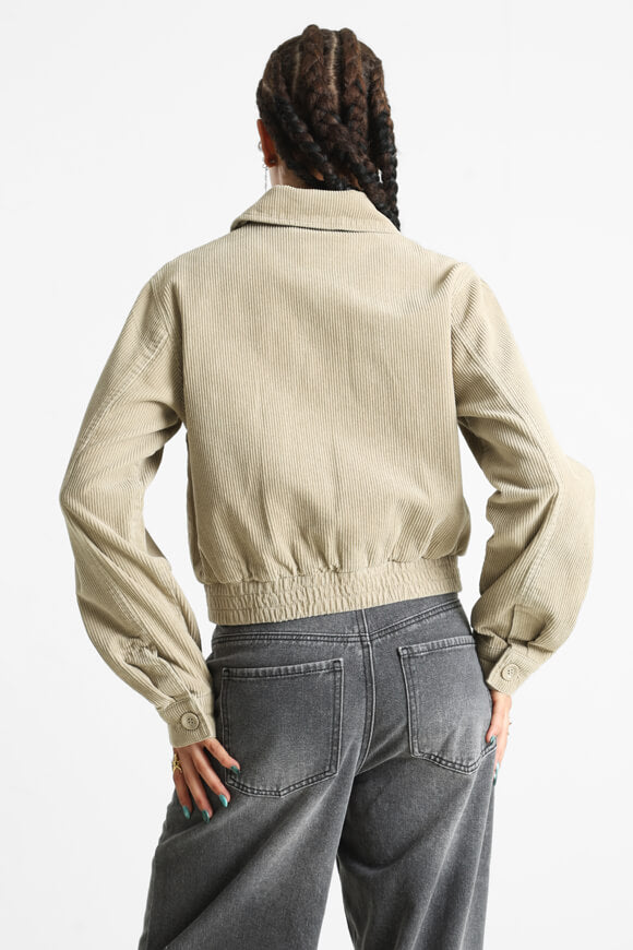 ONLPIPPA Veste bomber légère en velours côtelé - Weathered Teak