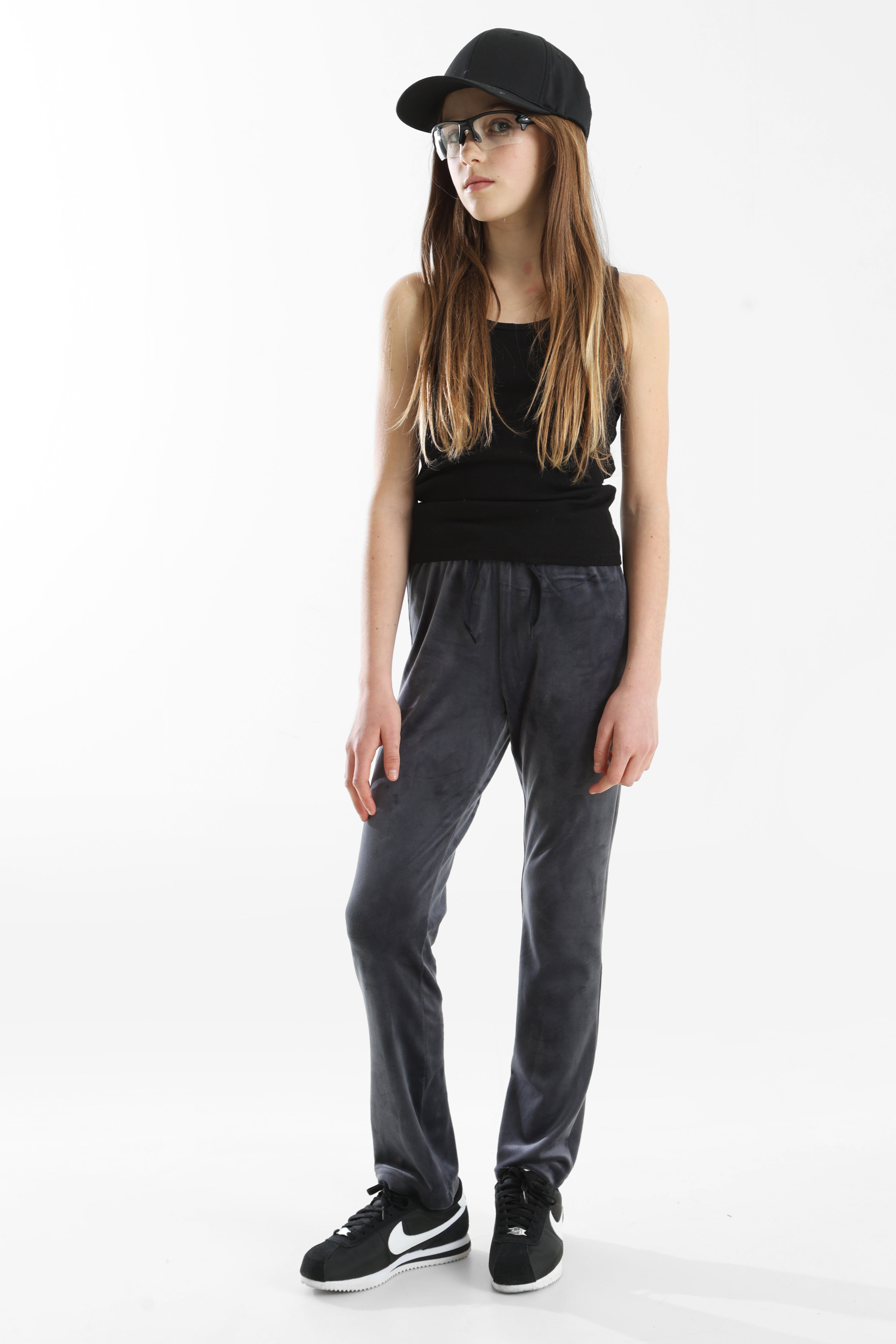 Pantaloni di velluto KOGREBEL - Night Sky