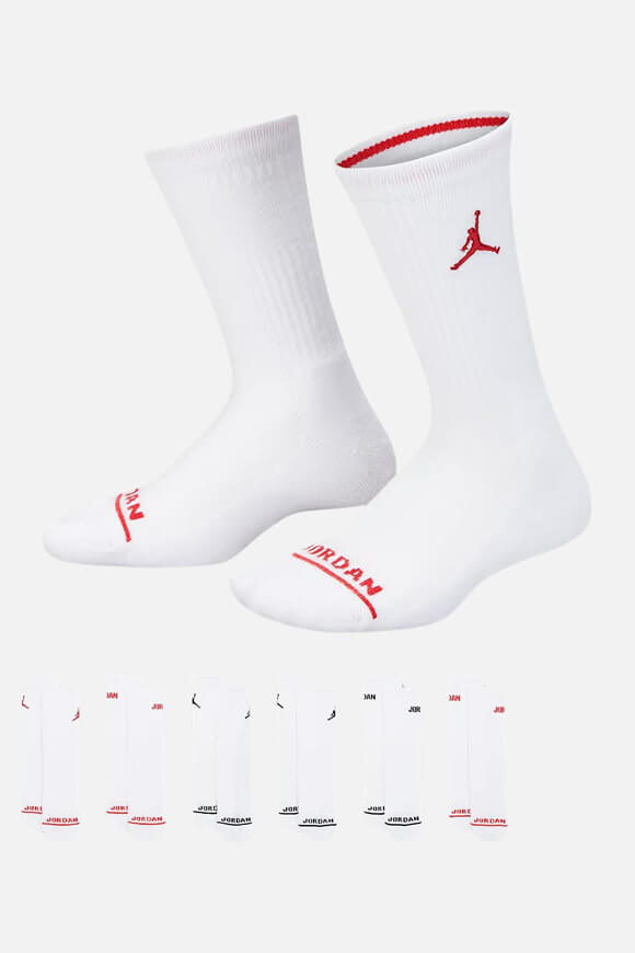 Lot de six chaussettes Kids - White