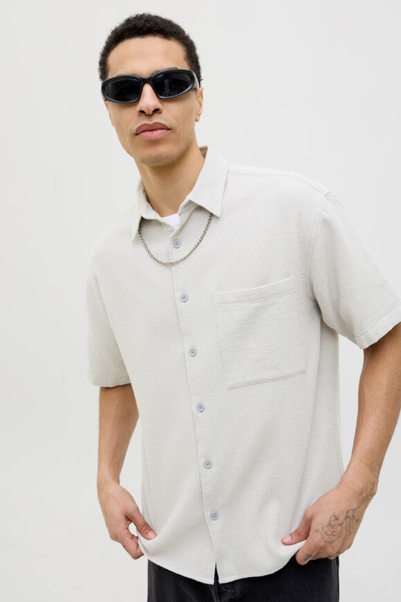 JCODYNAMIC chemise ample gaufré - Vapor Blue