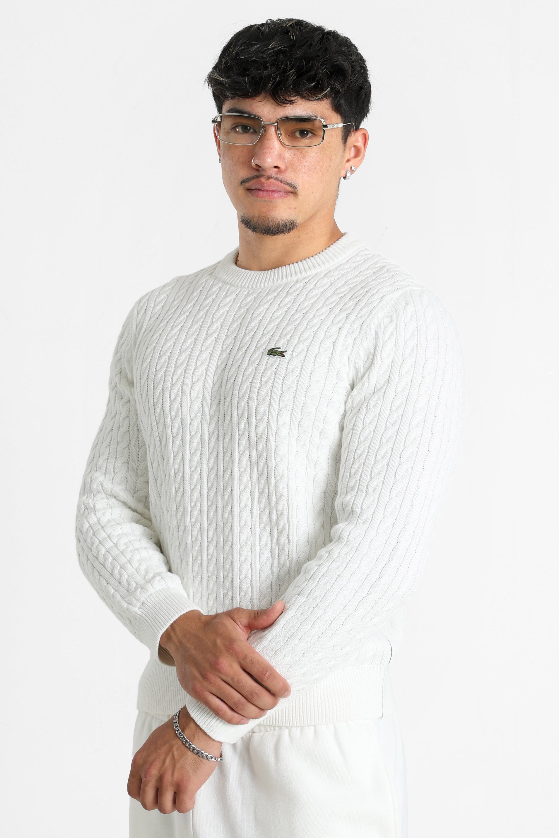 Knitted sweater - Flour