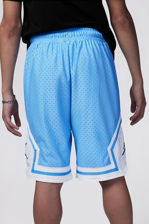 Diamond mesh shorts - Blue