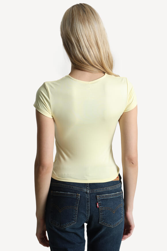 T-shirt à crochets - Jaune