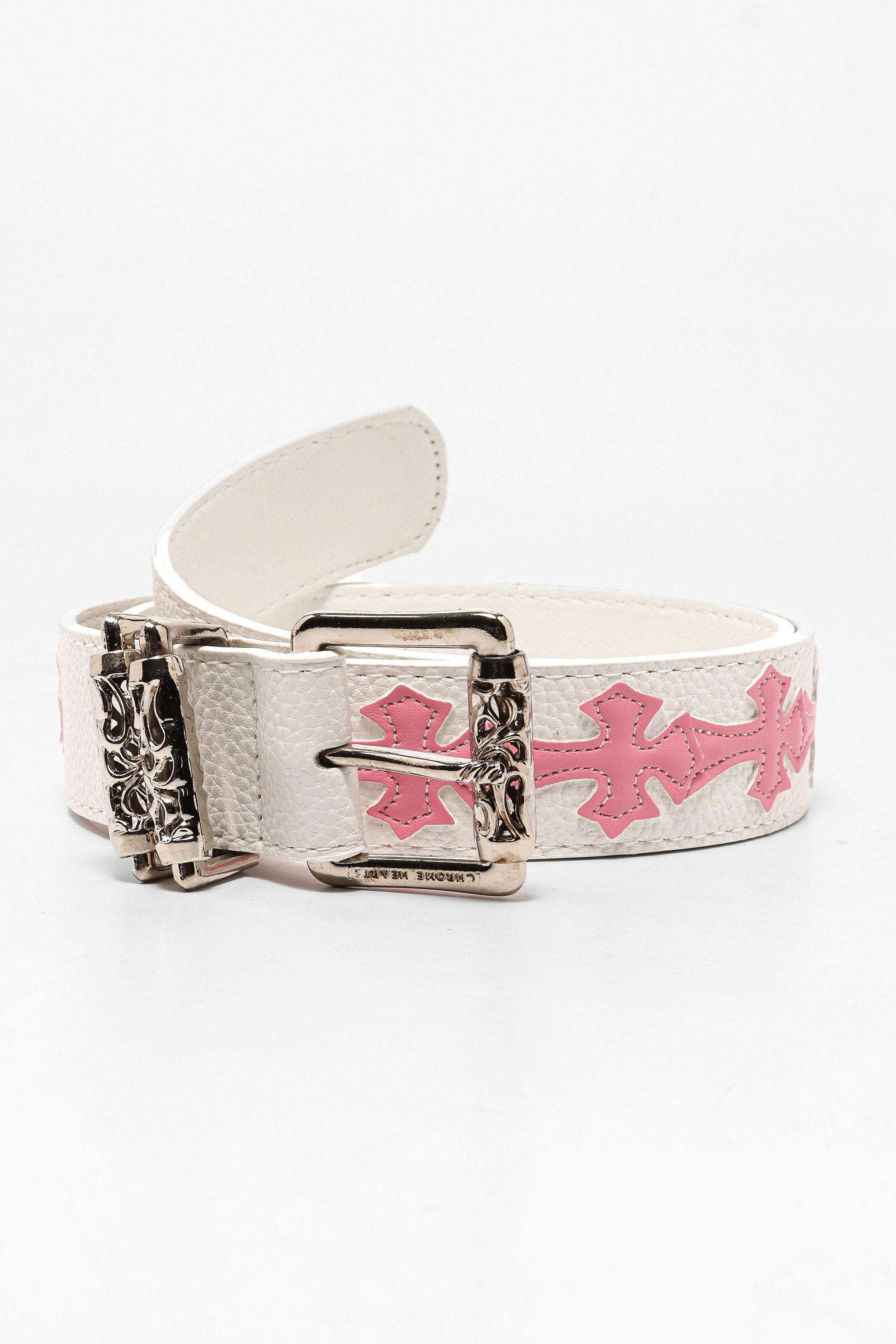Gürtel - White + Pink