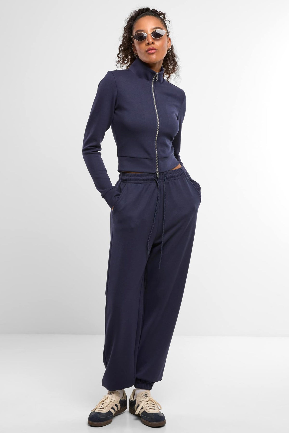 Scuba short track jacket - Navy