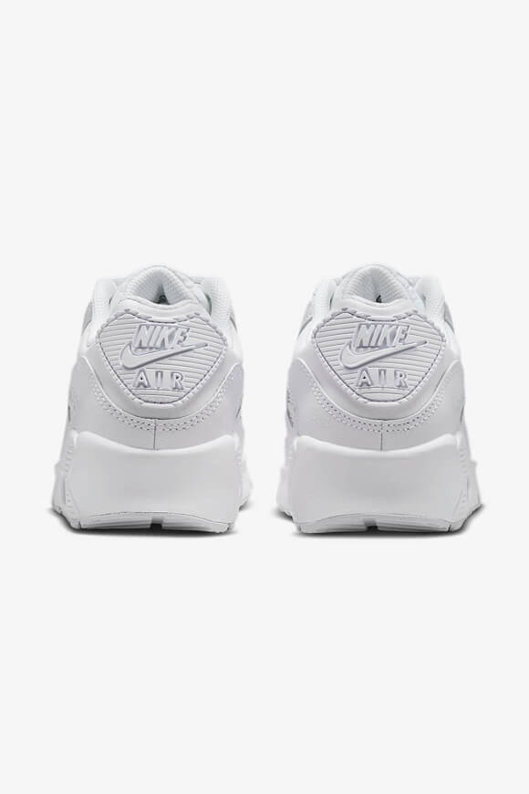 Air Max 90 Sneaker - White + Metallic Silver
