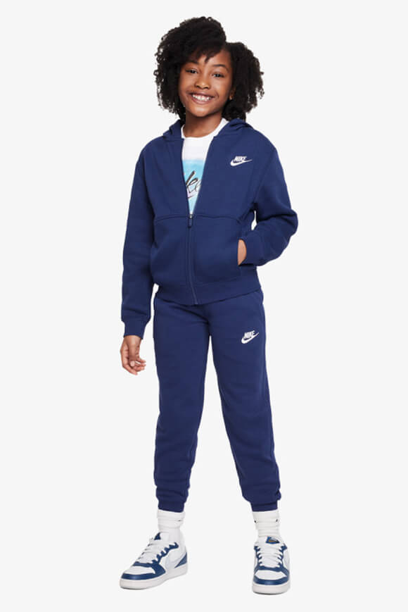 Sportswear Club Fleece Kapuzensweatjacke - Midnight Navy