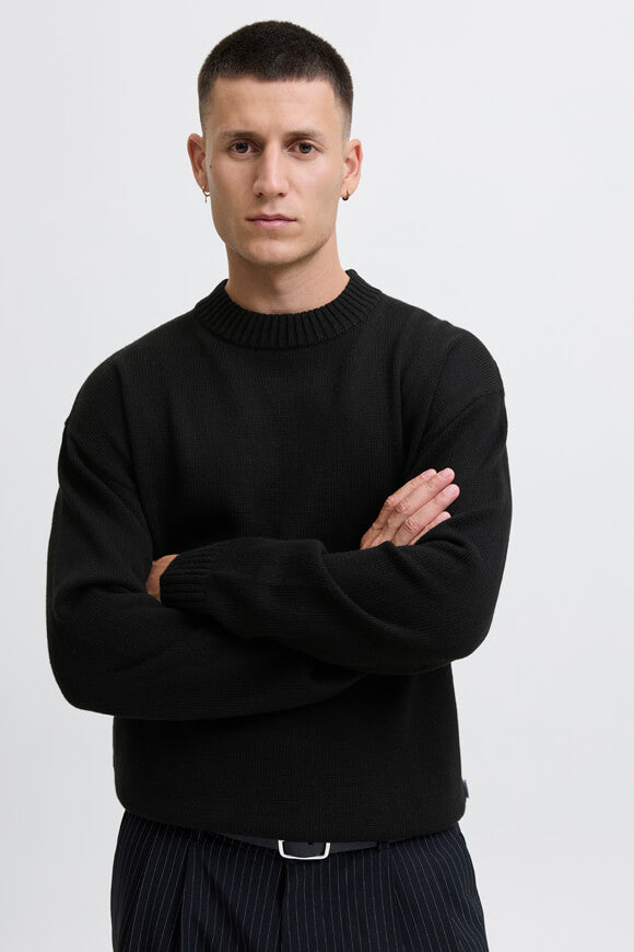 JJEURBAN pull en tricot - Black