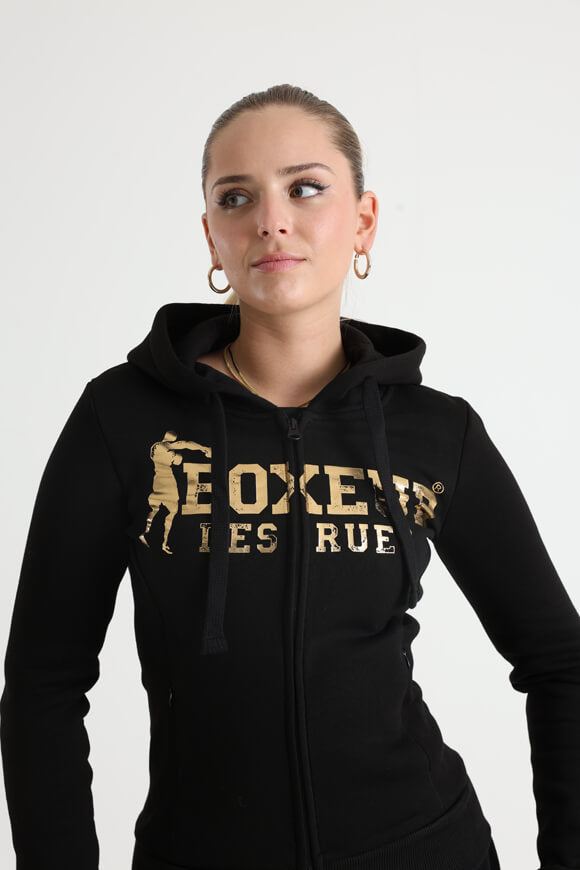 Giacca con cappuccio - Black + Gold