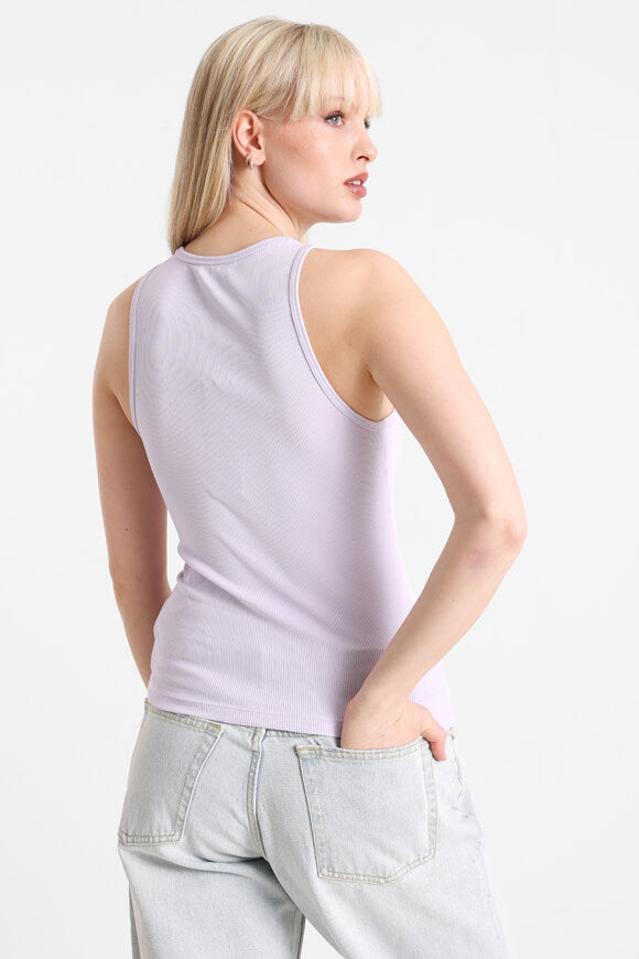 Geripptes Tanktop - Lavender Flower