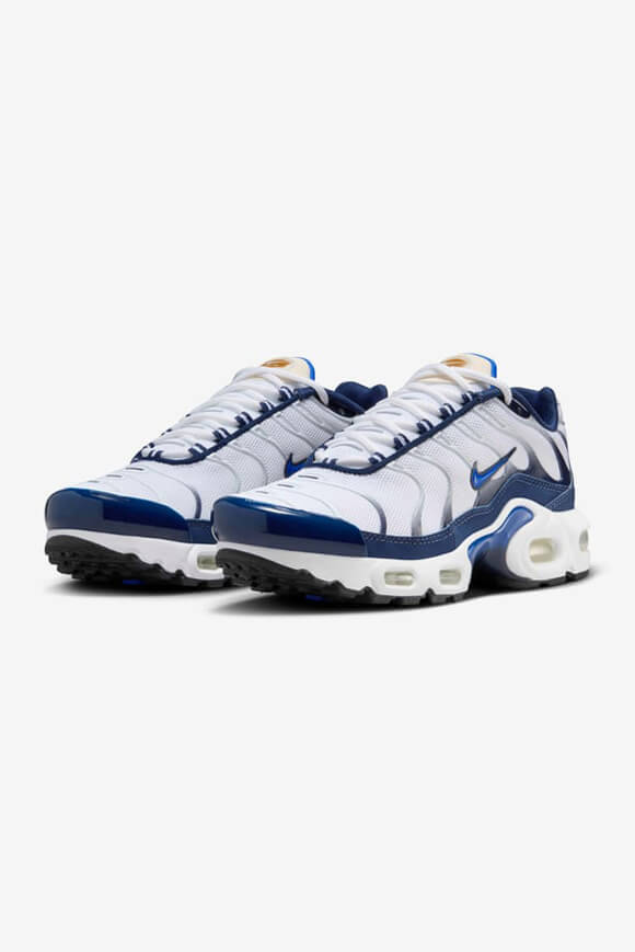 Air Max Plus Sneaker - White + Midnight Navy