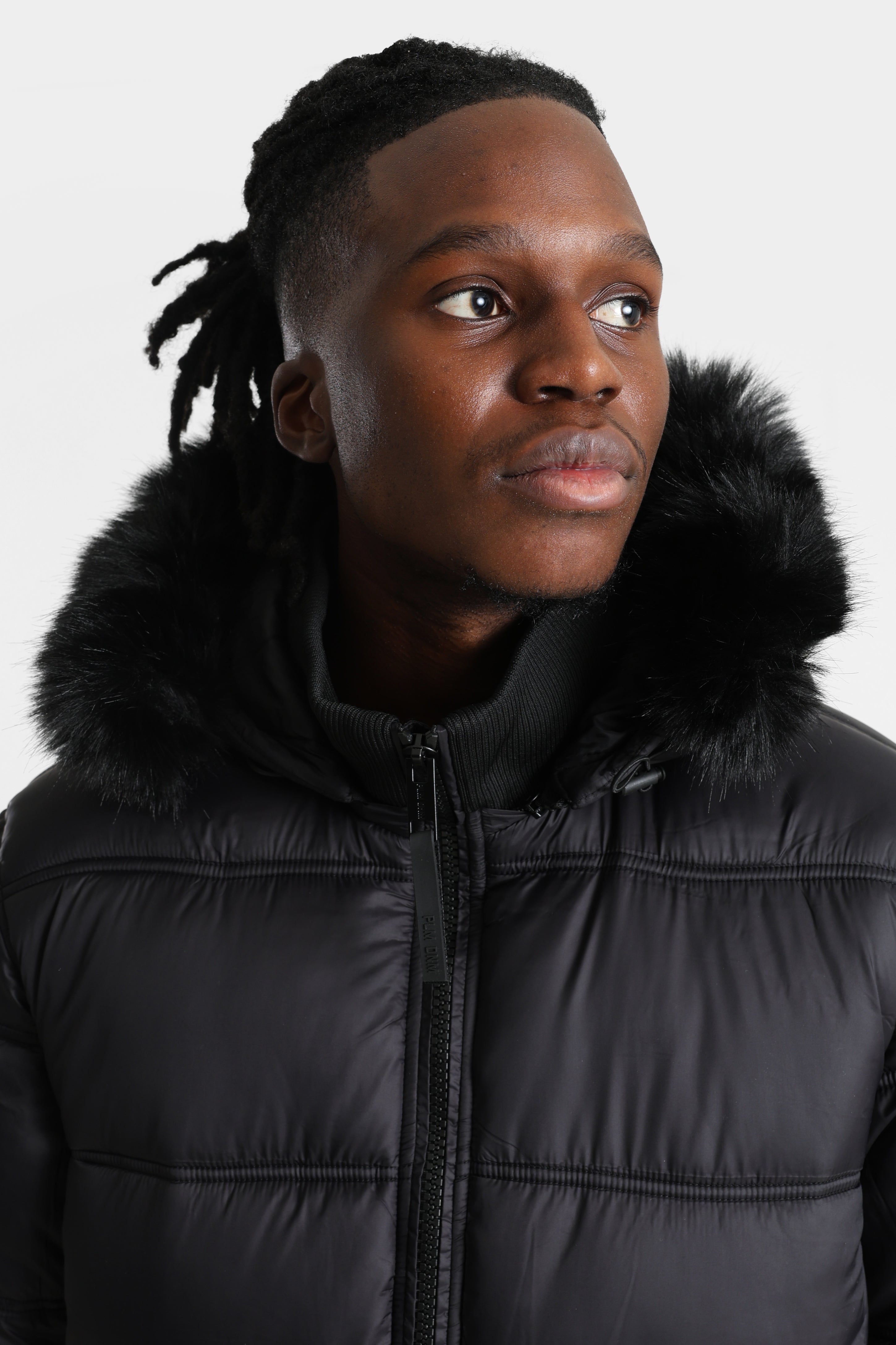 Blouson Bomber Puffer - Noir