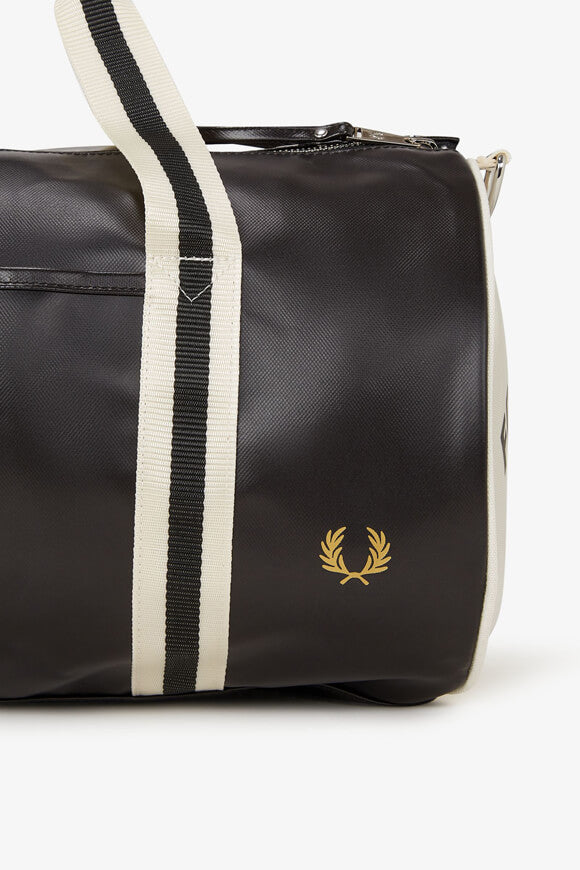 Classic Barrel Sporttasche - Black + Offwhite
