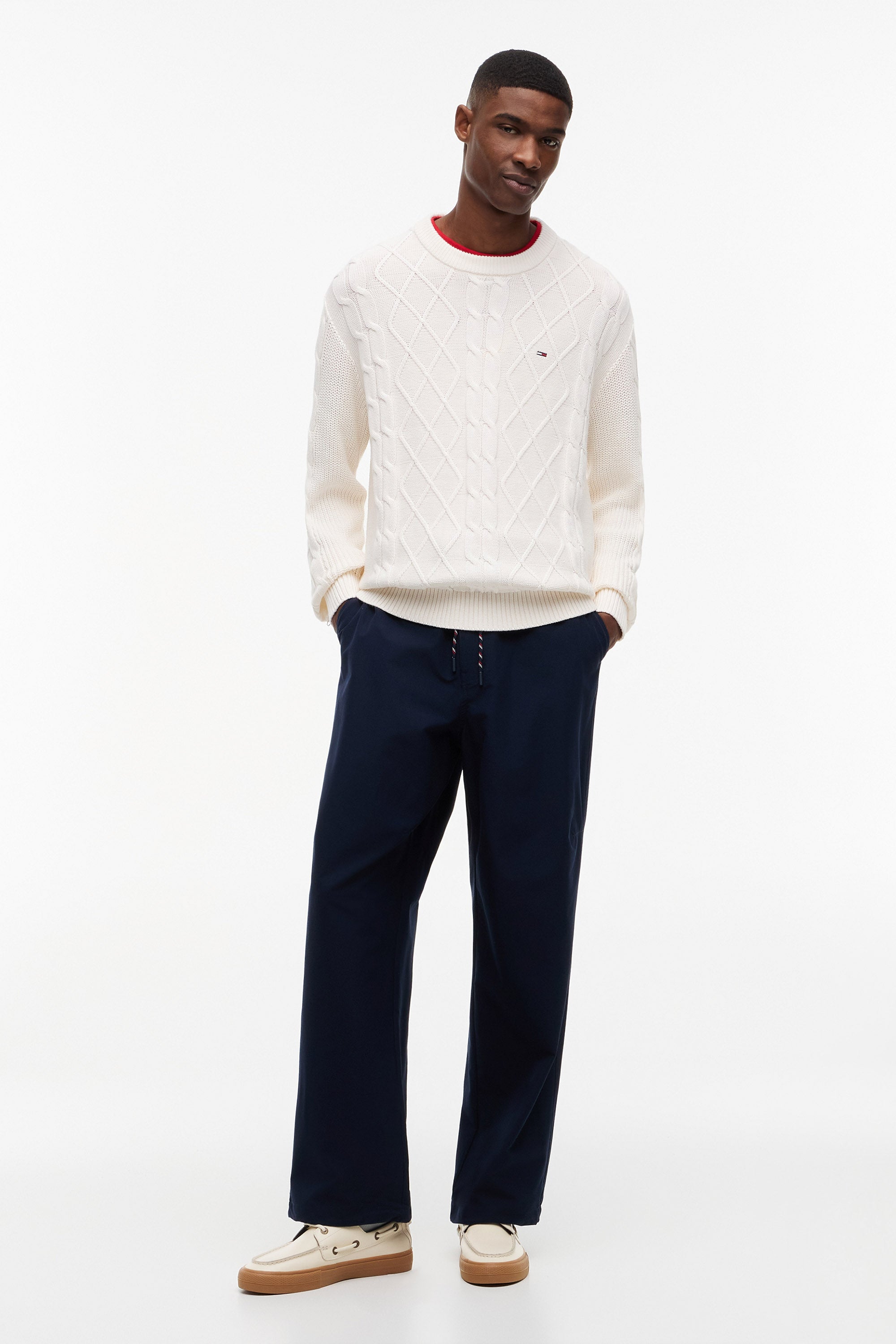 Strickpullover - Offwhite