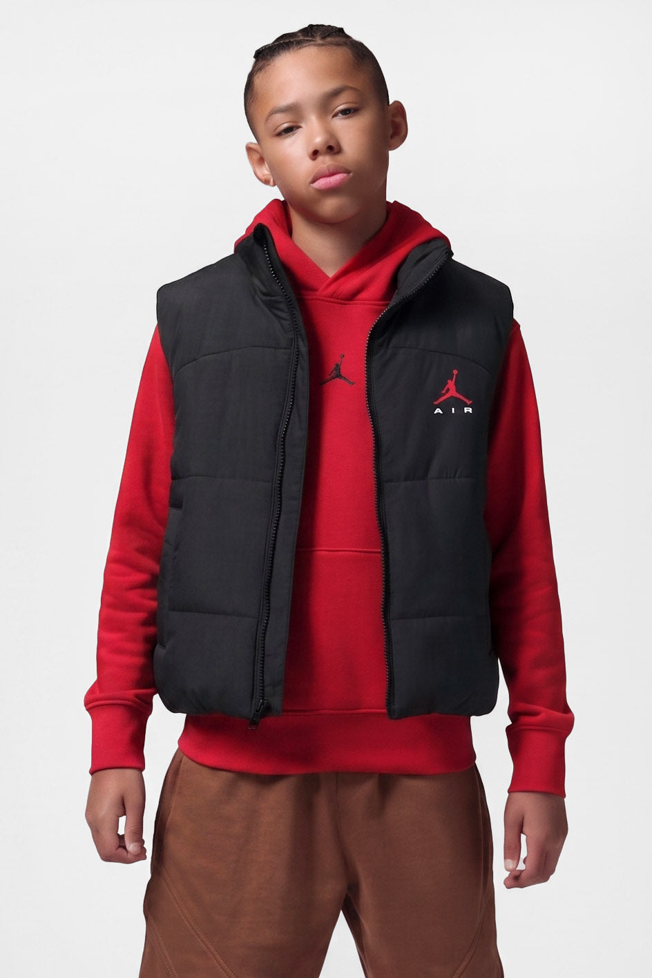 Air Gestepptes Gilet - Black