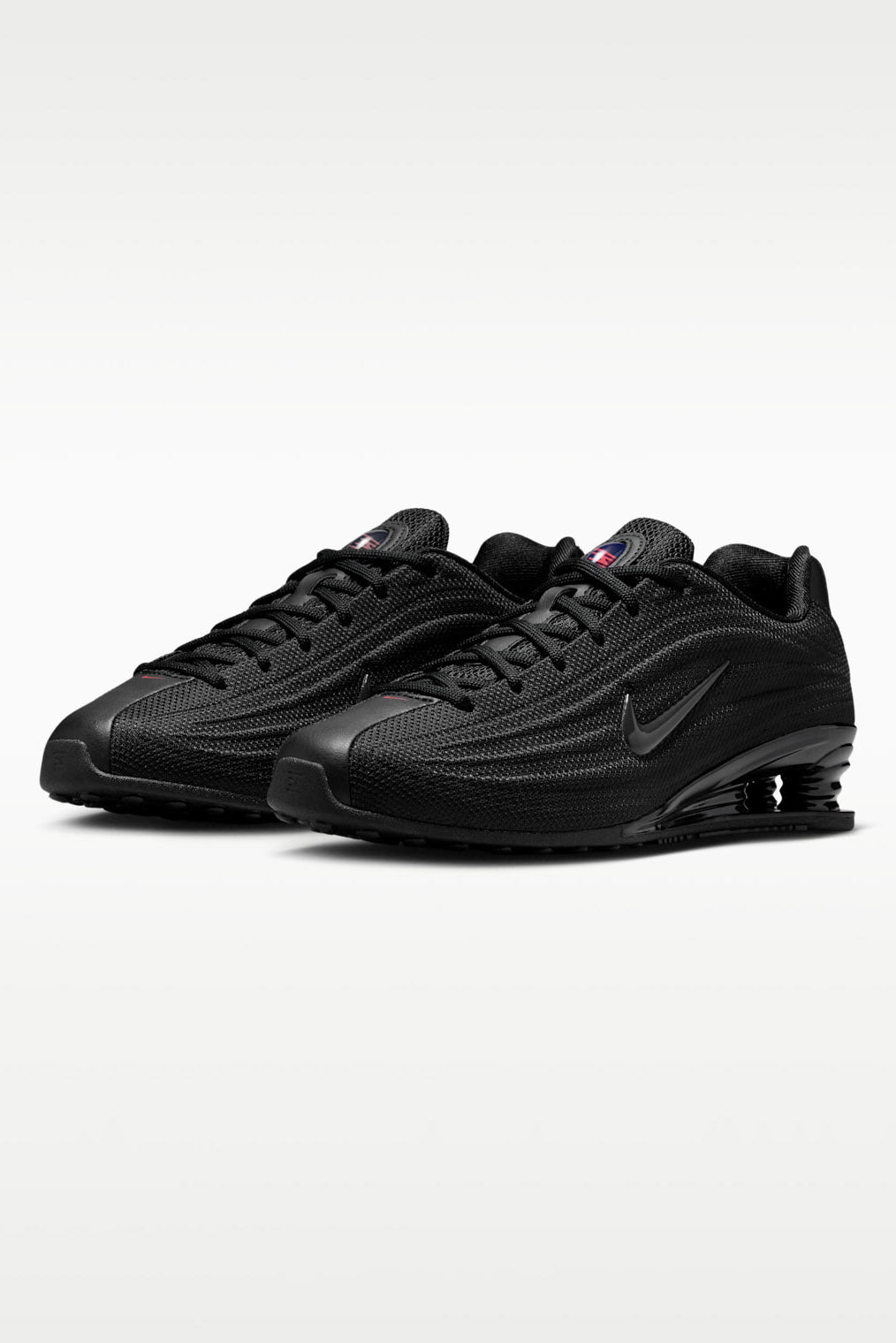Shox Z Sneaker - Black + University Red