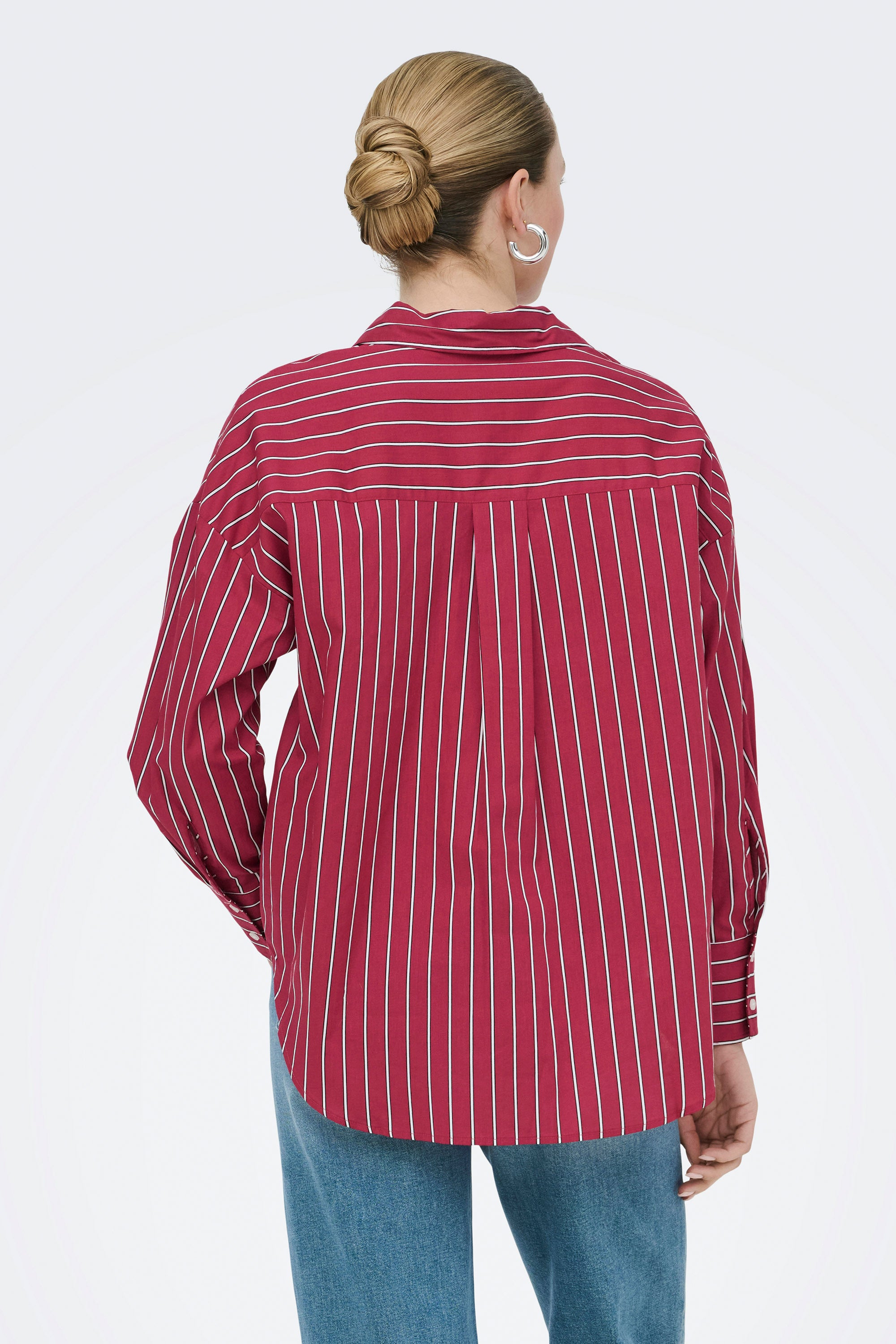 ONLOREGON Langes Hemd - Deep Claret