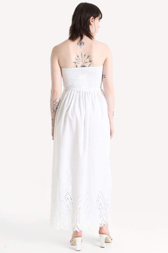 ONLTULUM Robe bandeau - Blanc éclatant