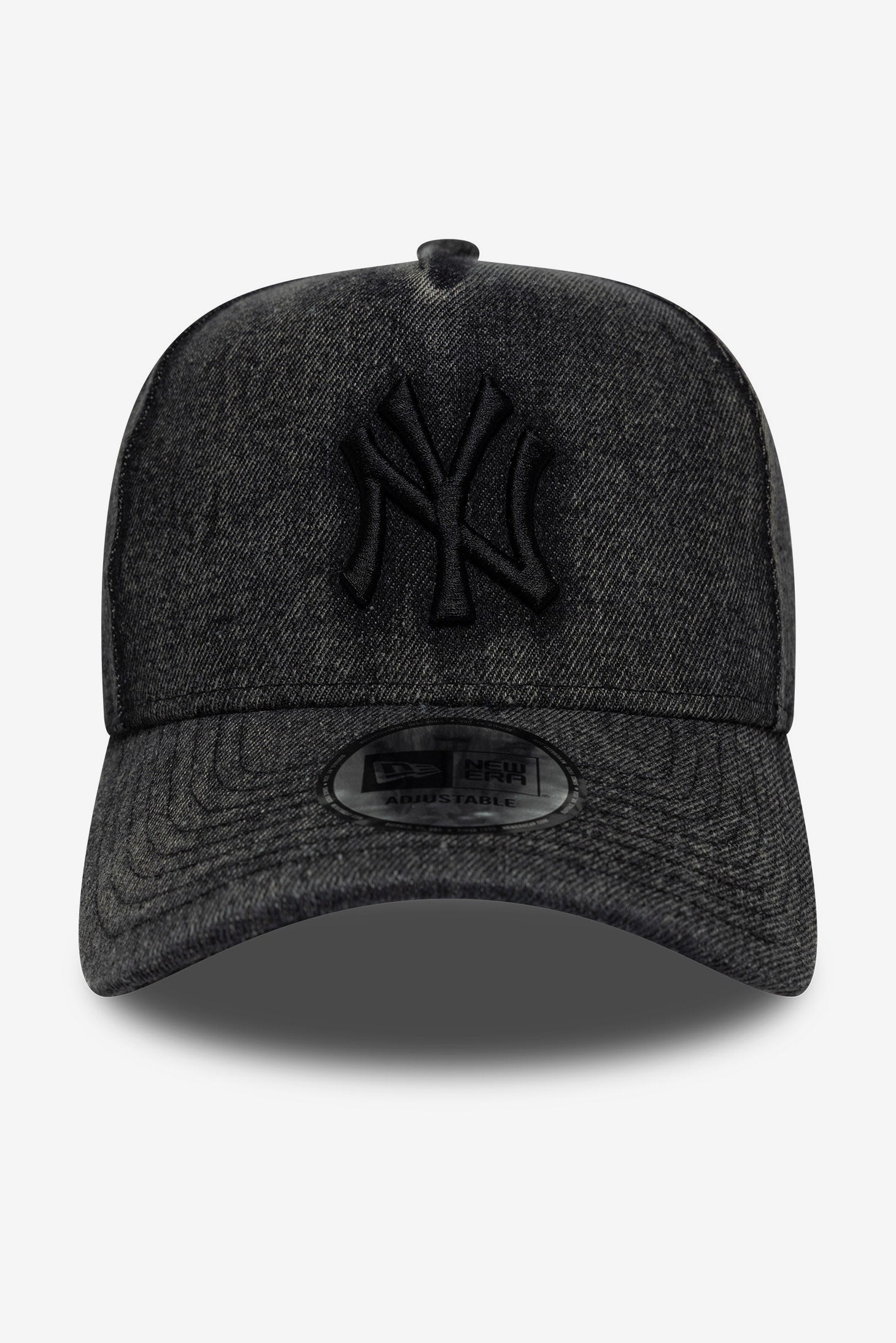 Snapback Cap - Black Washed