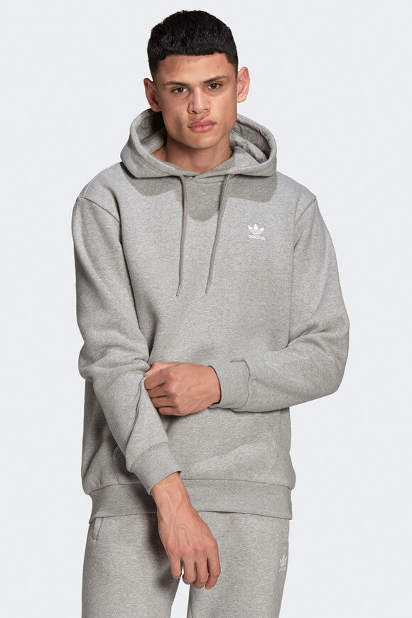 Kapuzensweatshirt - Grau meliert