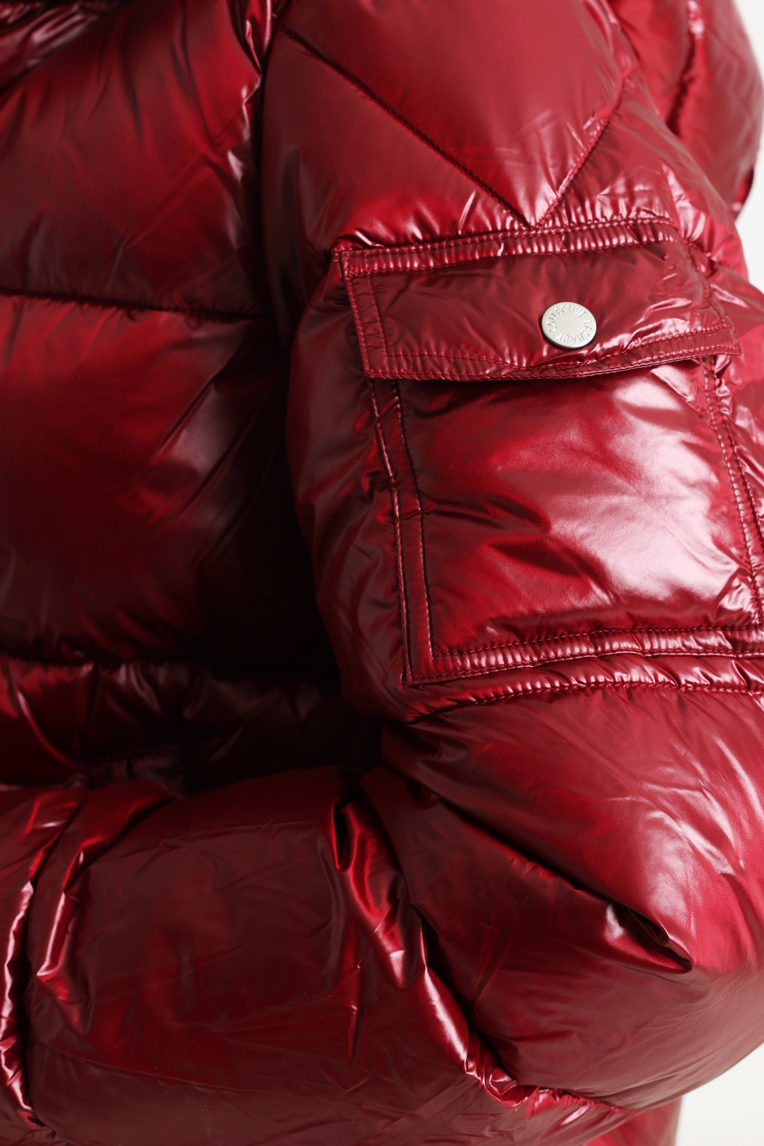 Pufferjacke - Dunkelrot