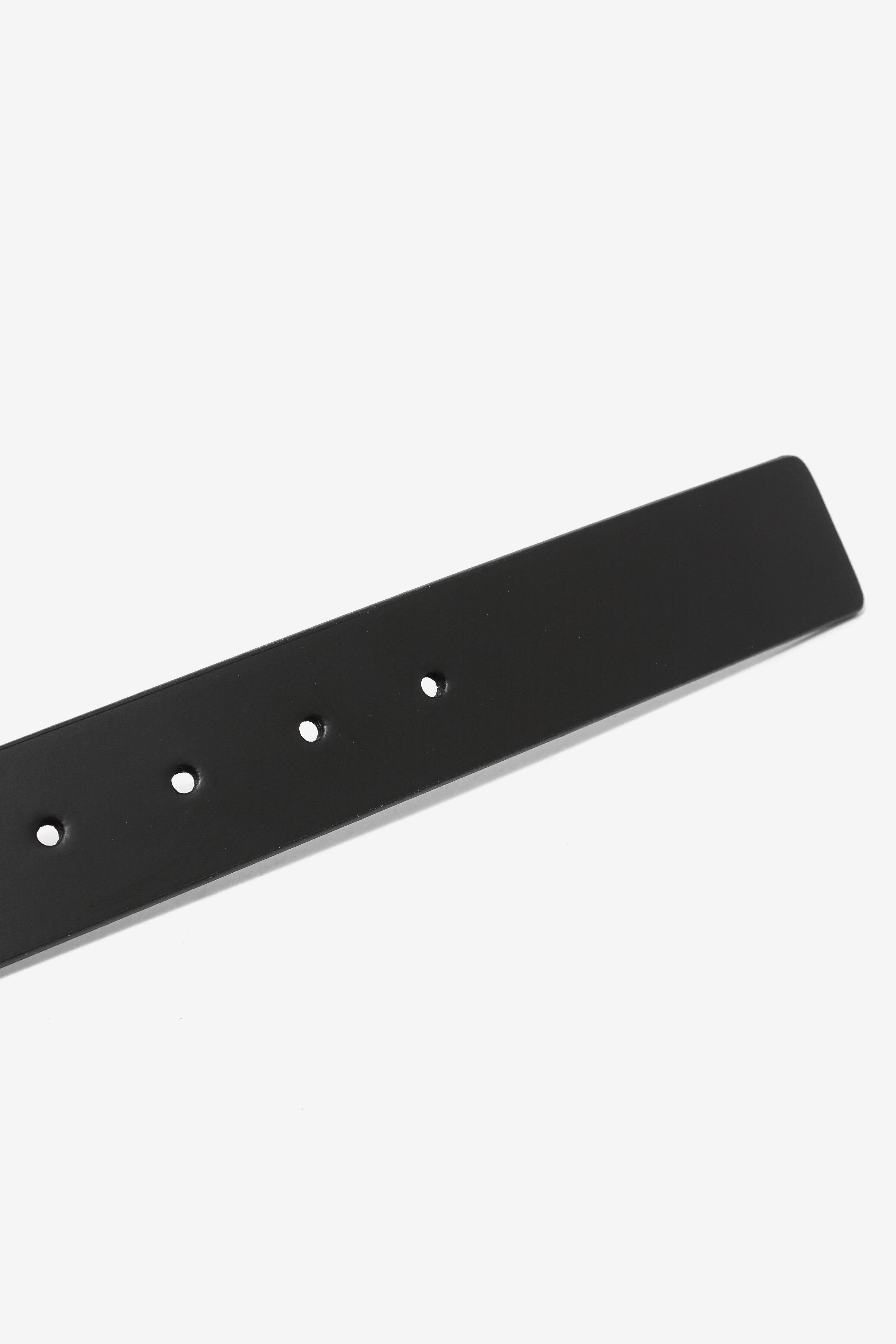 Scanton ceinture en cuir - Black