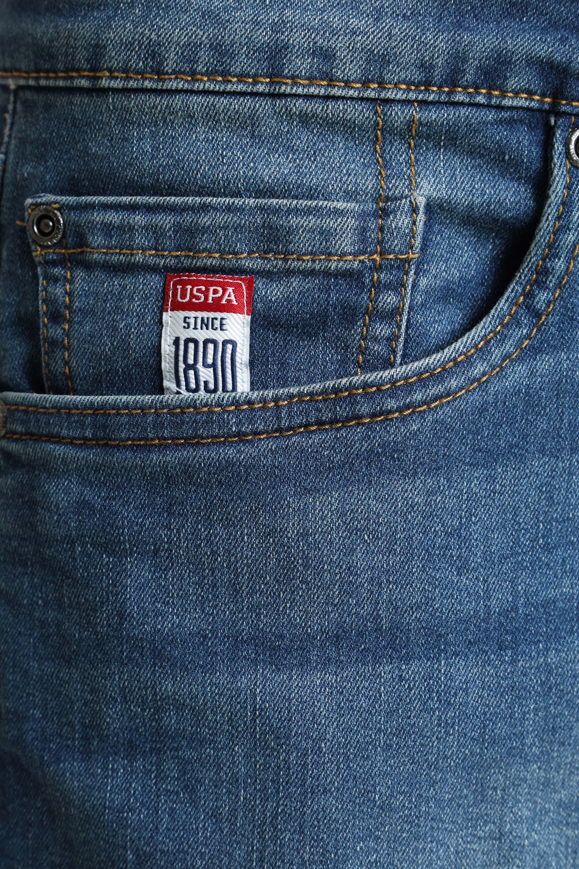 Jeansshorts - Medium Wash