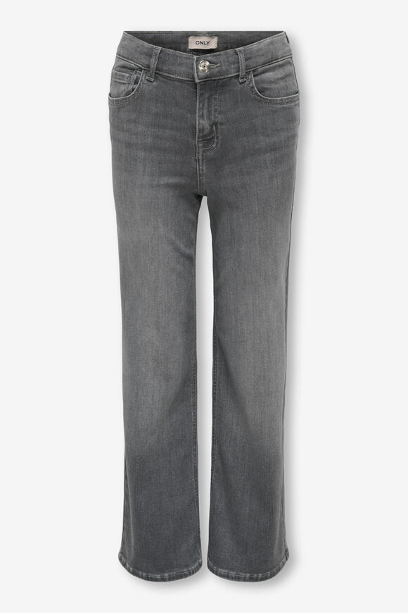 KOGMADISON jean wide leg - Medium Grey Denim