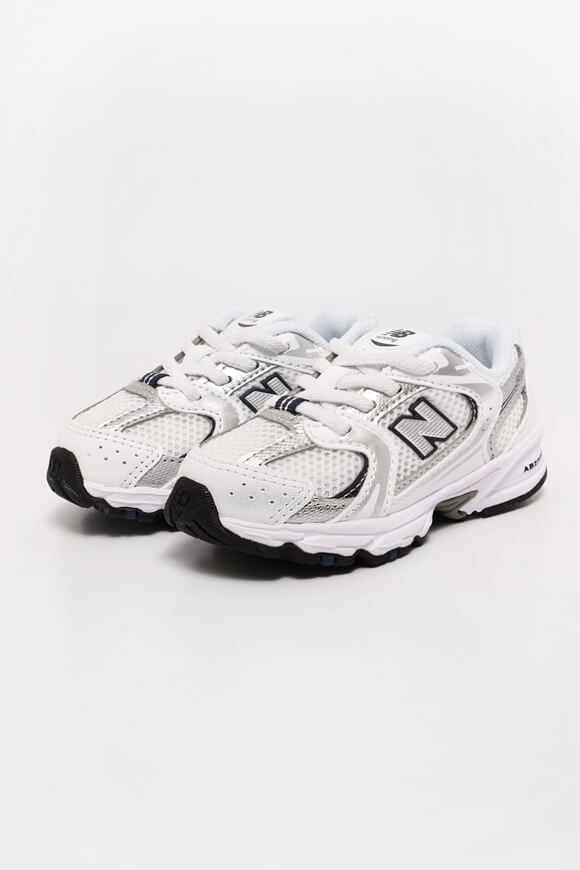 I 530 Core Baby Sneaker - White + Silver + Navy