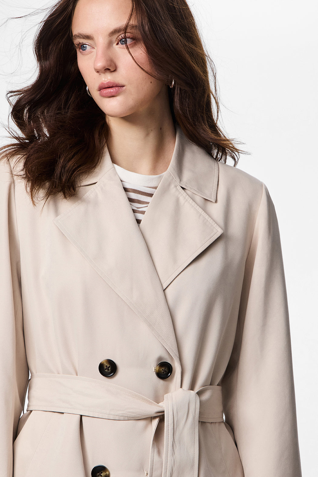 Trenchcoat - Silver Gray