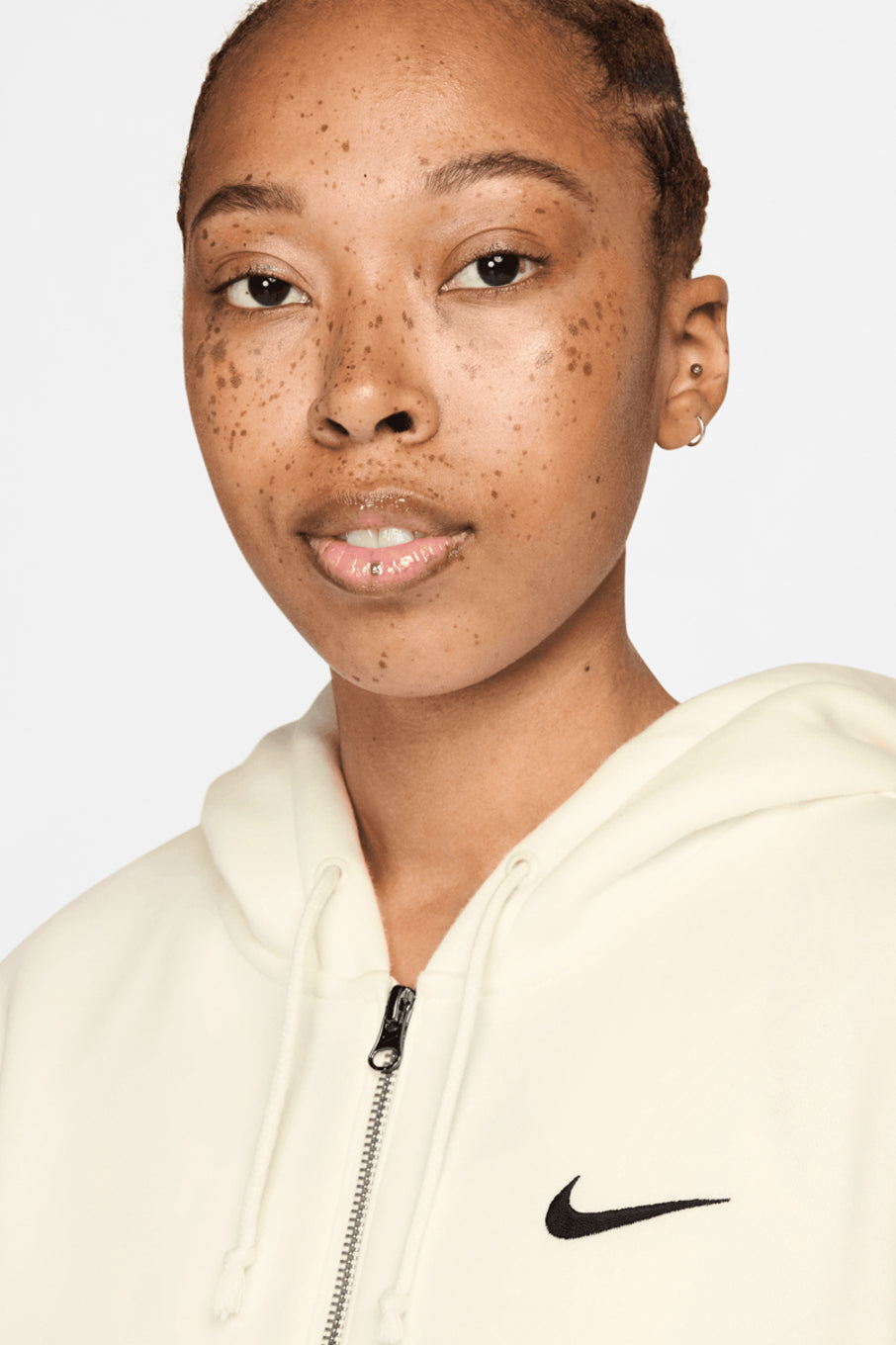 Phoenix Fleece Kapuzensweatjacke - Sail