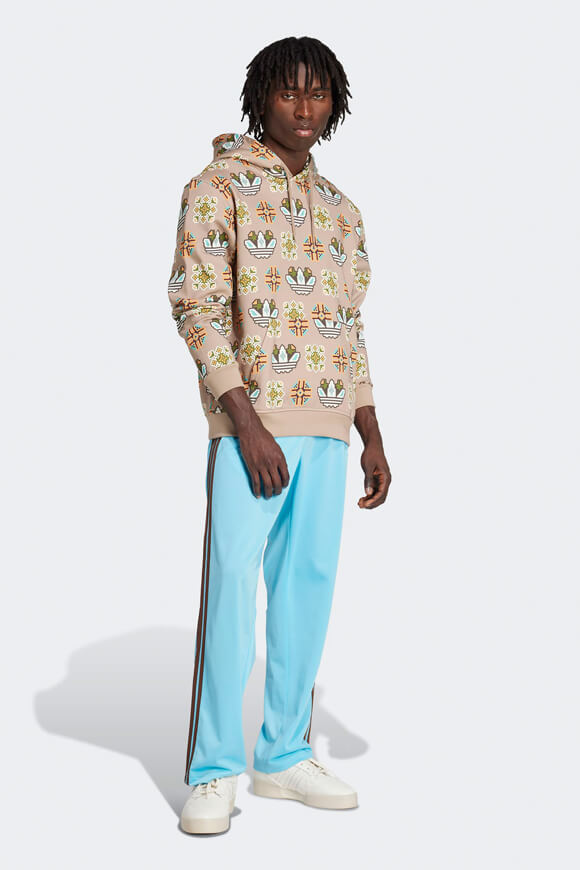 Sweat à capuche oversize - Trace Kaki