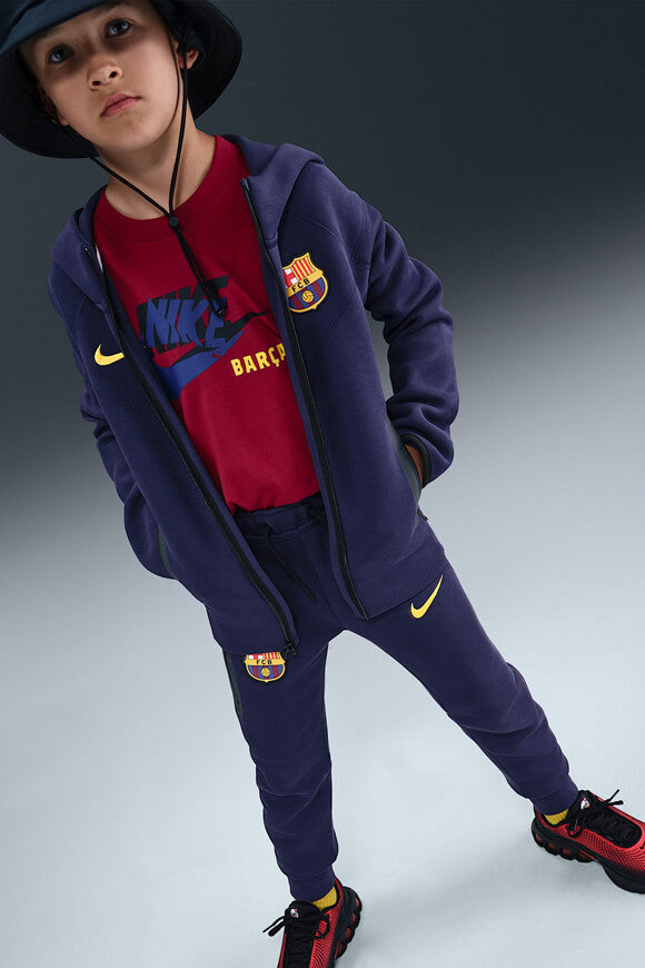 FC Barcelona Tech Fleece Sweatpants - Imperial Purple