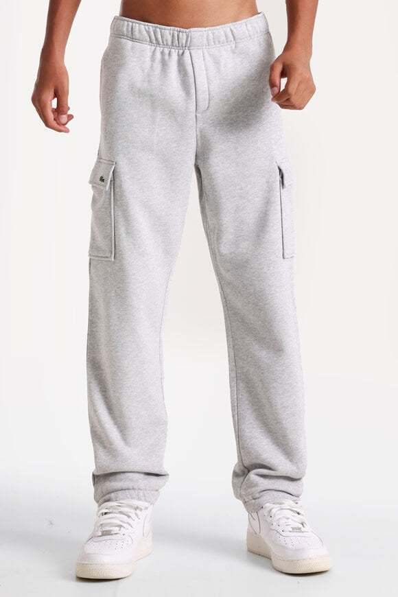 Pantalon cargo en sweat - Silver Chine
