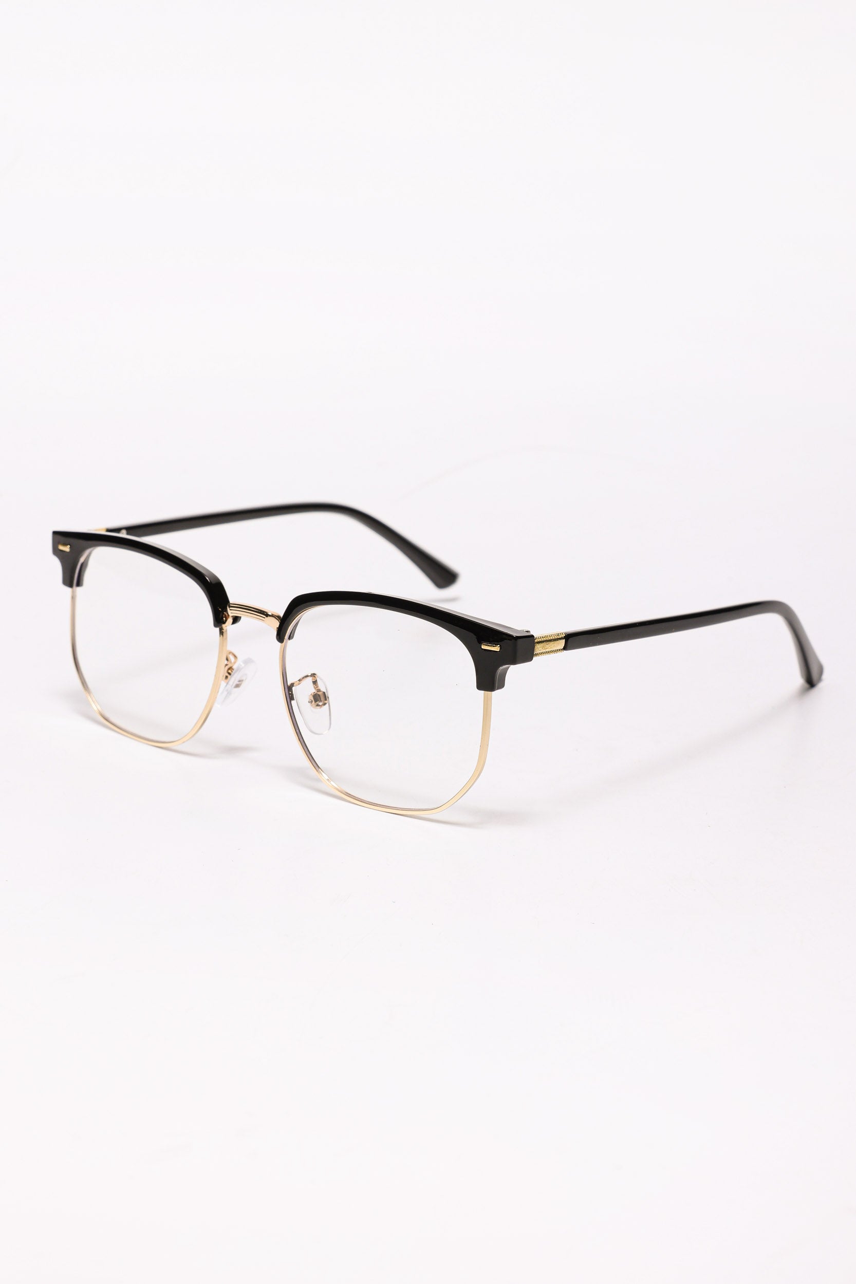 Brille - Black + Clear