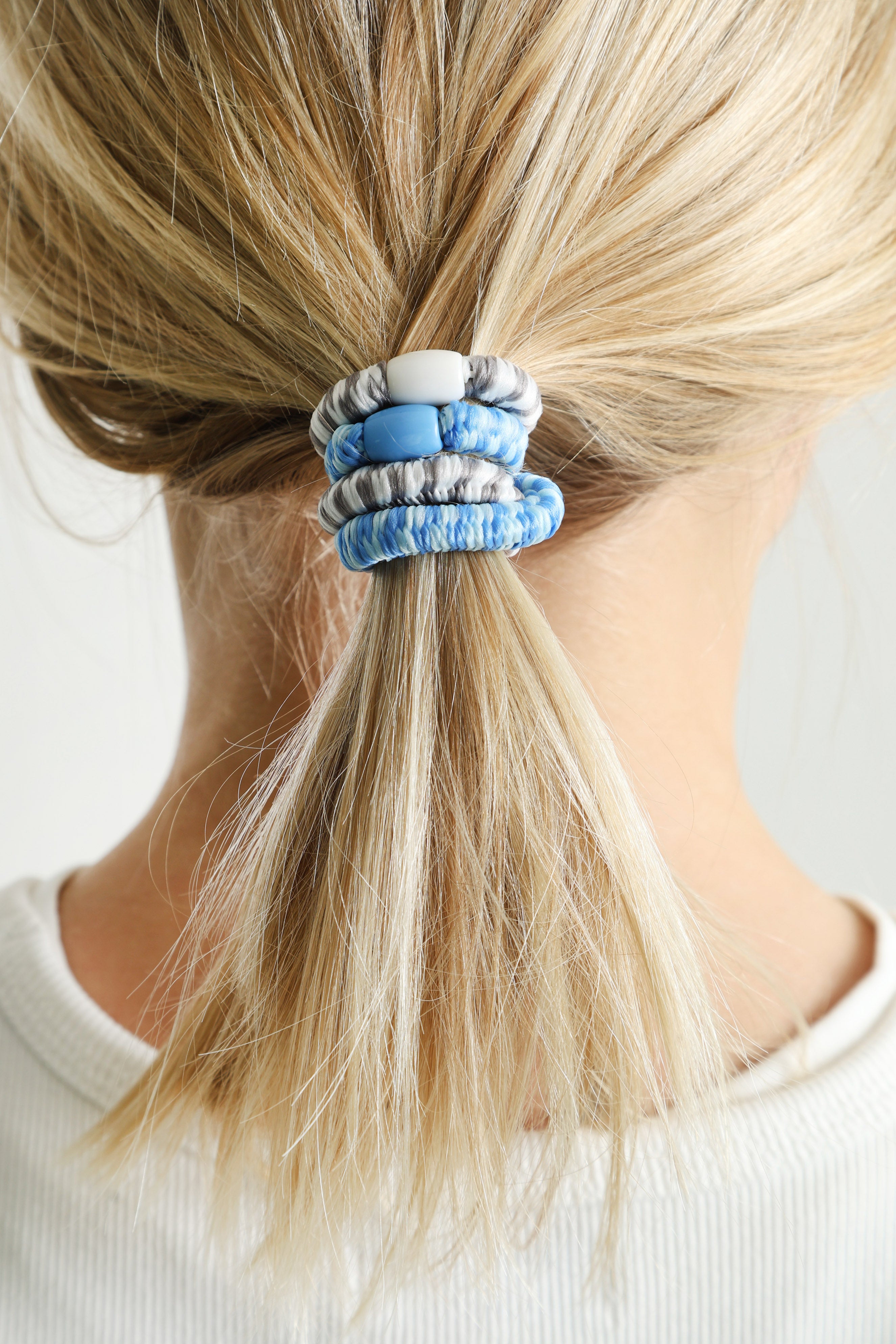 PCBELANIA Fünferpack Haargummis - Black + Multicolor