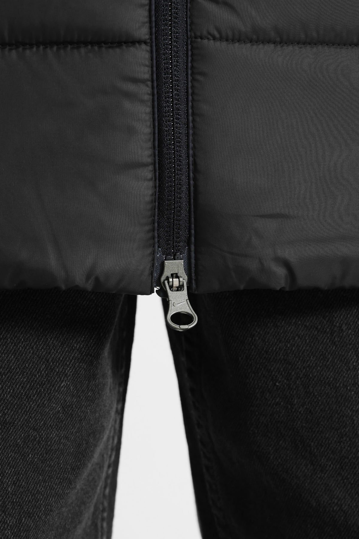 Puffermantel - Black