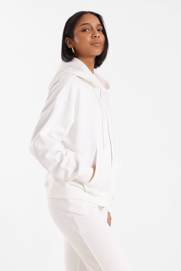 Hooded sweat jacket - Offwhite