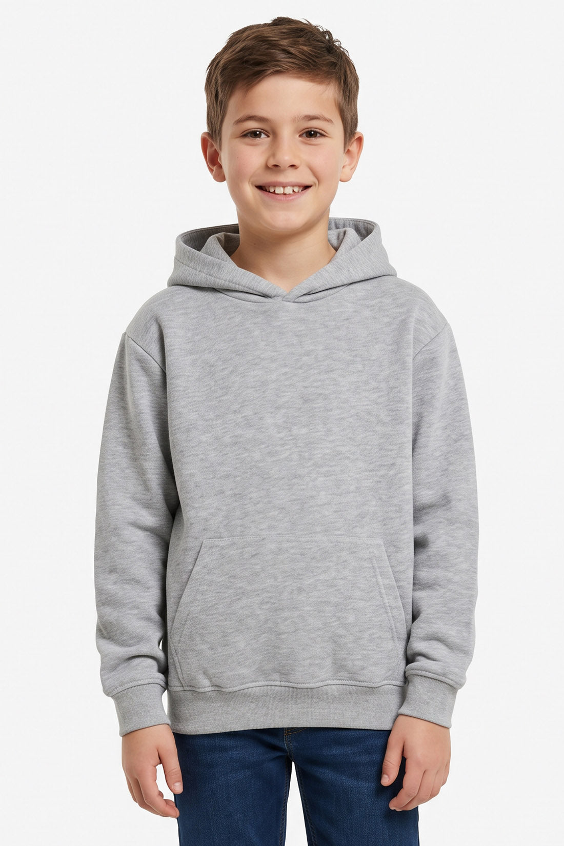 Kapuzensweatshirt - Heathergrey