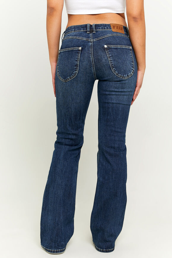 Flare Jeans - Dark Blue Denim